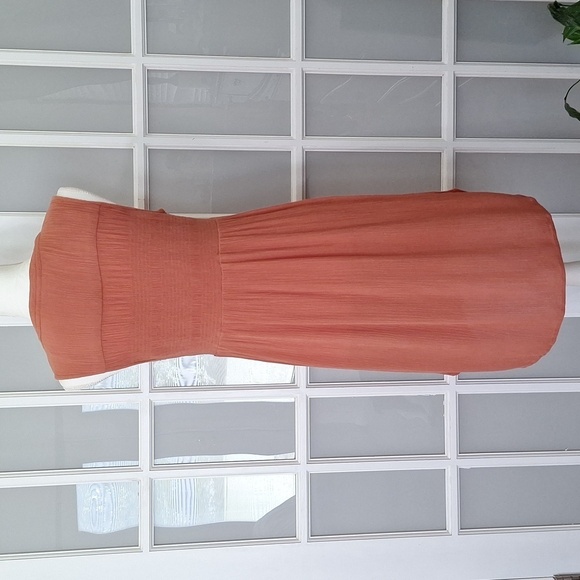 Knox Rose Sleeveless Smocked Button-Front Dress - Picture 5 of 14